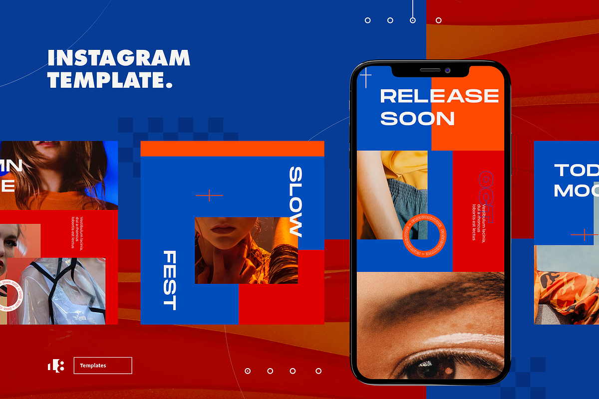 Instagram Template in Instagram Templates - product preview 8