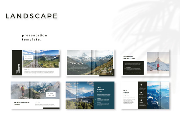 Landscape - Presentation Template in PowerPoint Templates - product preview 1