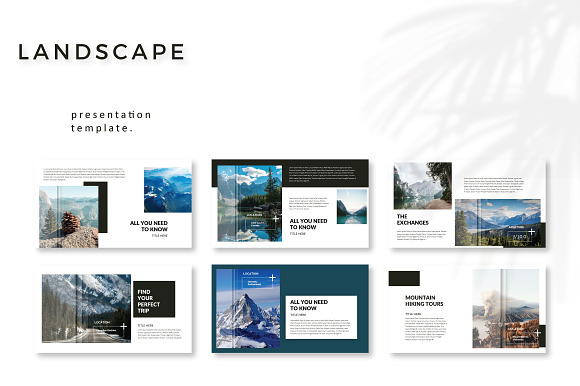 Landscape - Presentation Template in PowerPoint Templates - product preview 2