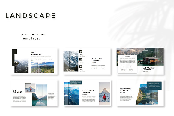 Landscape - Presentation Template in PowerPoint Templates - product preview 4
