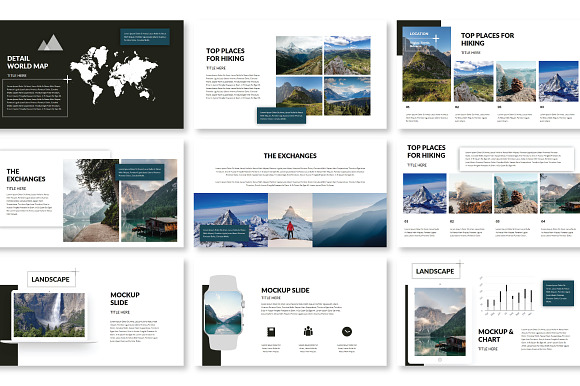 Landscape - Presentation Template in PowerPoint Templates - product preview 5