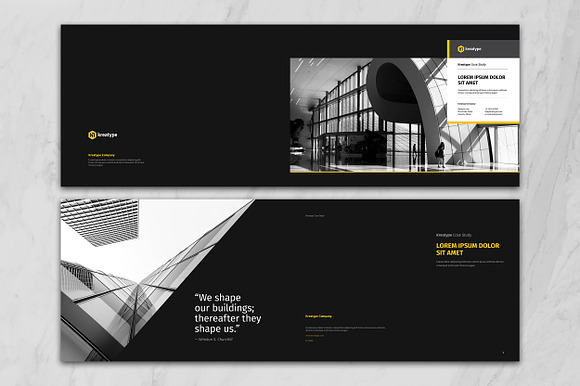 Kreatype Case Study in Brochure Templates - product preview 1
