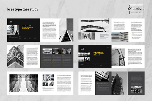 Kreatype Case Study in Brochure Templates - product preview 11