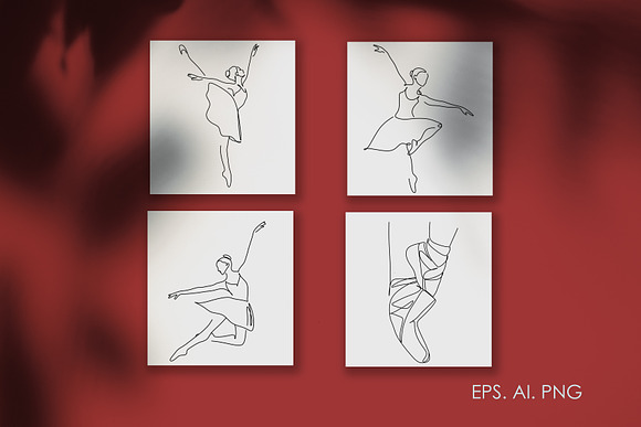 Ballet Graphic collection in Objects - product preview 1