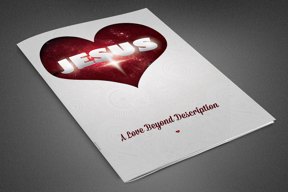 Love Beyond Description Bulletin in Brochure Templates - product preview 8
