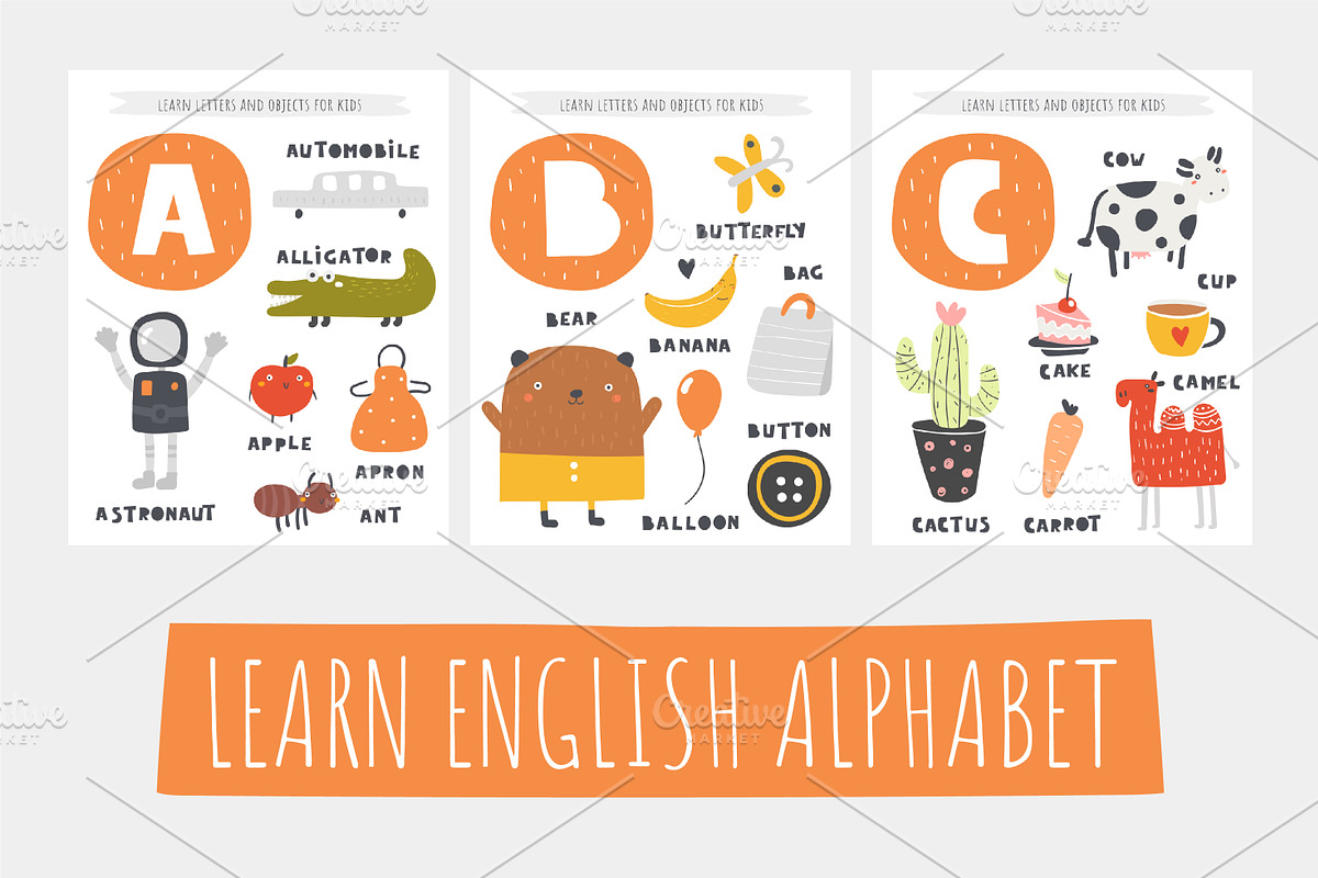 Learn English alphabet in Objects - product preview 8