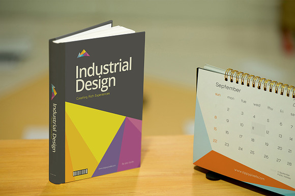 Book Cover PSD Mockups Vol. 1 in Print Mockups - product preview 1