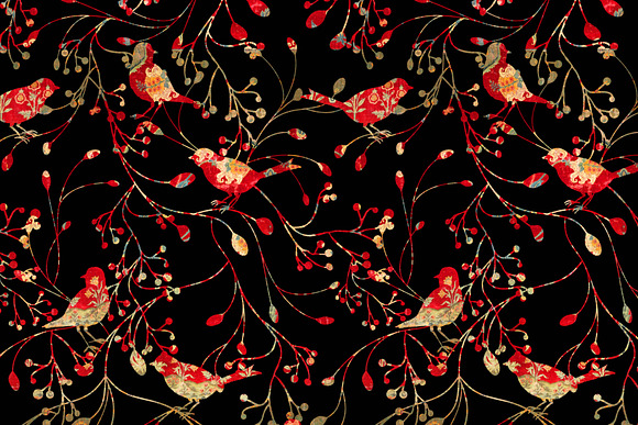 A Christmas Floral - Pattern in Patterns - product preview 2