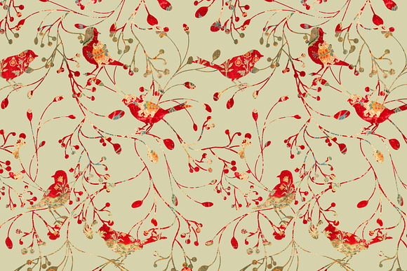 A Christmas Floral - Pattern in Patterns - product preview 4