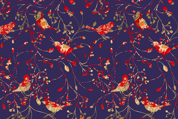 A Christmas Floral - Pattern in Patterns - product preview 8