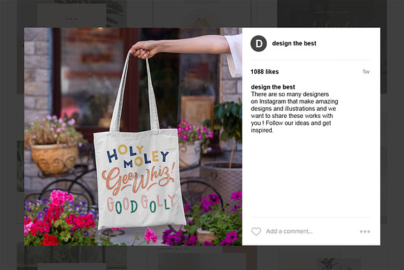 Canvas Tote Bag Mock-Up Lifestyle in Print Mockups - product preview 21