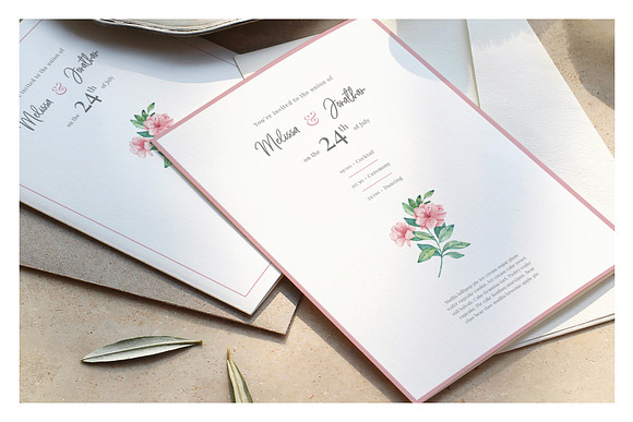 Amethyst • Wedding Invitation Suite in Wedding Templates - product preview 5