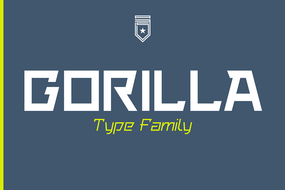 Gorilla Type Family in Display Fonts - product preview 8