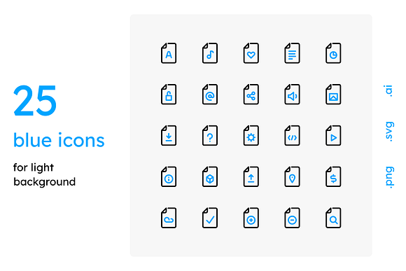 Files Icons in Icons - product preview 1