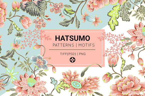 Hatsumo, Exquisite Oriental Patterns in Patterns - product preview 1