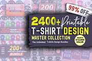 2400 TShirt Design Master Collection