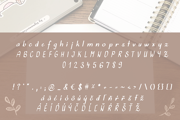 Journaling script handwritten font in Script Fonts - product preview 1