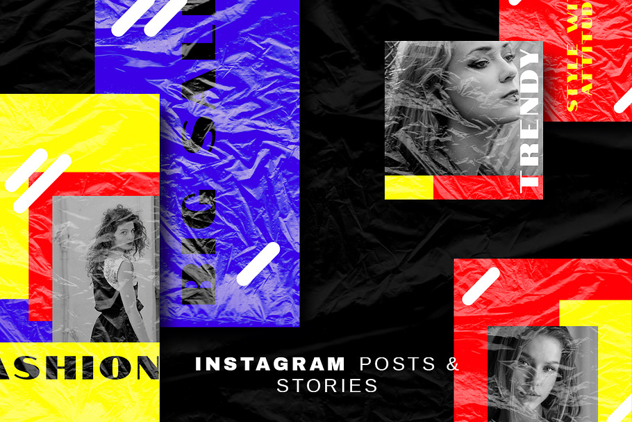 Slick-Instagram Post&Story Templates in Instagram Templates - product preview 8