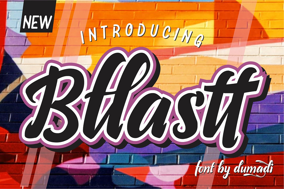 Bllastt in Display Fonts - product preview 8
