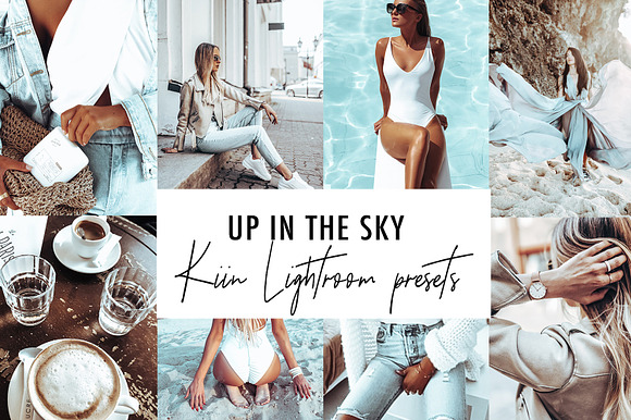 4 BLUE SKY LIGHTROOM PRESETS FILTER in Add-Ons - product preview 8
