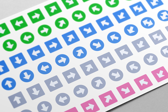 100 Arrows Icons - 5 - Jolly in Icons - product preview 1