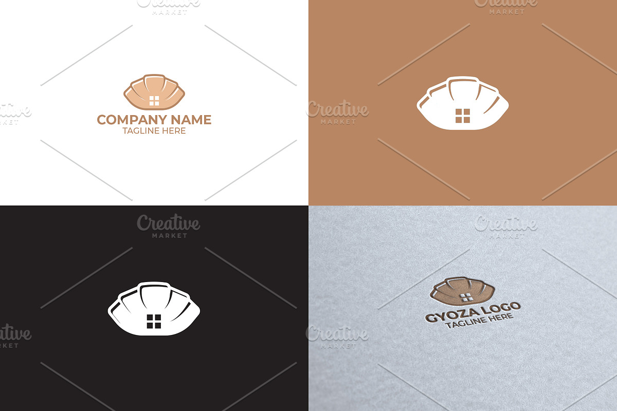 Gyoza Logo Design in Logo Templates - product preview 8