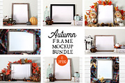 Autumn Frame Mockup Bundle 1