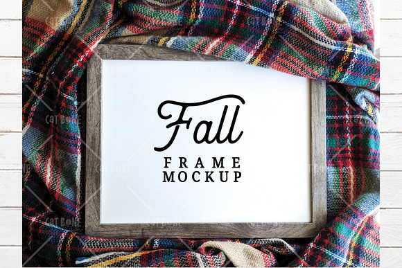 Autumn Frame Mockup Bundle 1 in Scene Creator Mockups - product preview 4