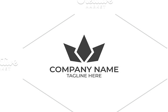 Crown Logo Design in Logo Templates - product preview 1