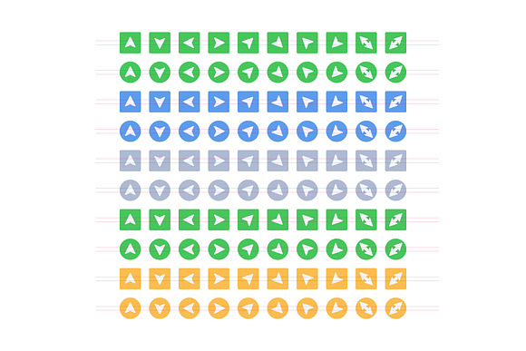 100 Arrows Icons - 7 - Jolly in Icons - product preview 1