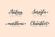 Shalinta - Luxury Calligraphy Font