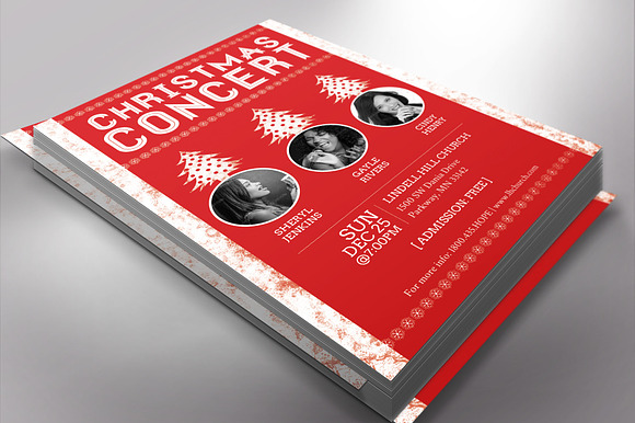 Christmas Flyer Template Word in Flyer Templates - product preview 2