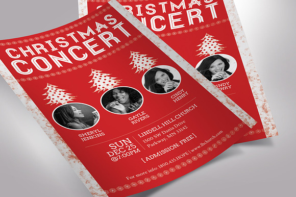 Christmas Flyer Template Word in Flyer Templates - product preview 3