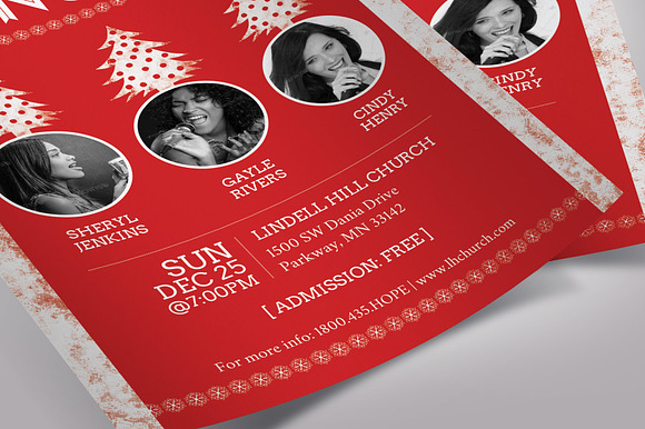 Christmas Flyer Template Word in Flyer Templates - product preview 7