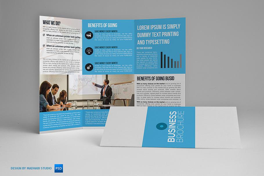 Trifold Business Brochure Vol02 in Brochure Templates - product preview 8