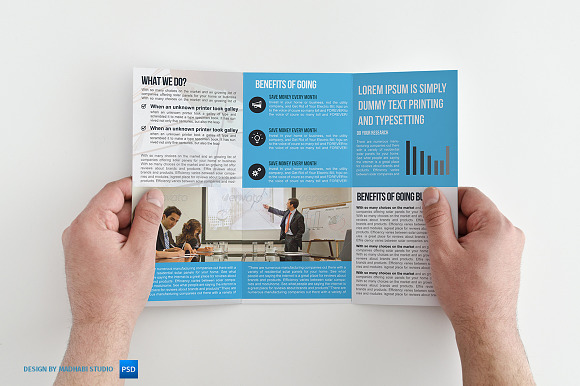 Trifold Business Brochure Vol02 in Brochure Templates - product preview 1