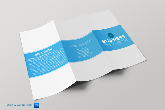 Trifold Business Brochure Vol02 in Brochure Templates - product preview 3
