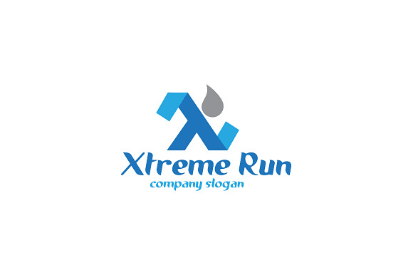 Xtreme Run - Letter X Logo in Logo Templates - product preview 1