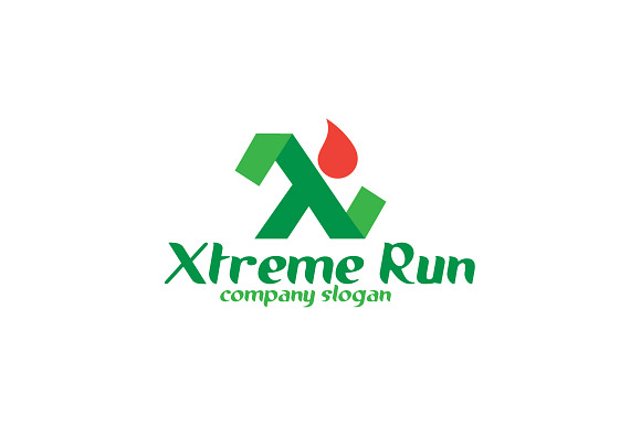 Xtreme Run - Letter X Logo in Logo Templates - product preview 3