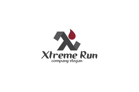 Xtreme Run - Letter X Logo in Logo Templates - product preview 4