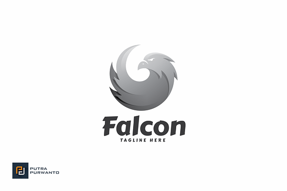 Falcon - Logo Template in Logo Templates - product preview 1