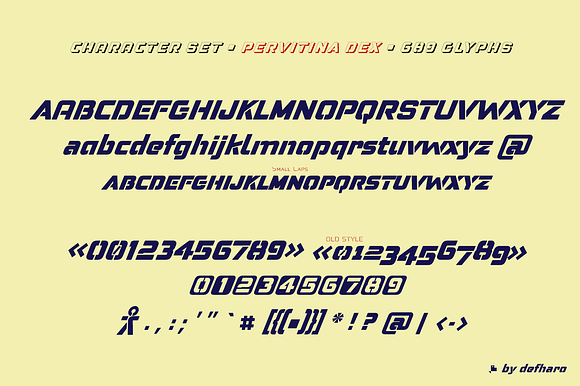 Pervitina Dex -2 fonts- in Sans-Serif Fonts - product preview 2