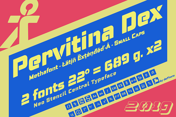 Pervitina Dex -2 fonts- in Sans-Serif Fonts - product preview 5