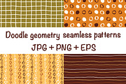 Doodle geometry - 9 patterns