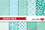 Mint Green Background Patterns