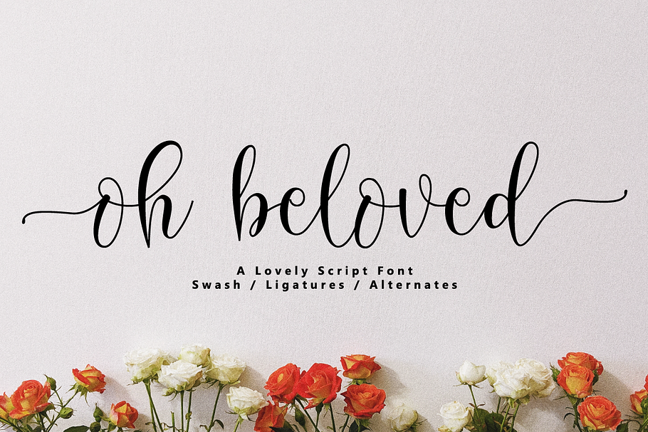Oh Beloved Script in Script Fonts - product preview 8