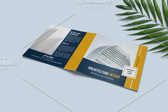 Architecture Square Brochure V910 in Brochure Templates - product preview 1