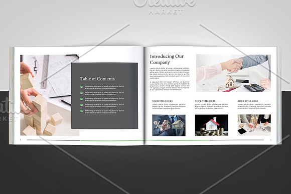 Real Estate Brochure / Catalog V911 in Brochure Templates - product preview 2