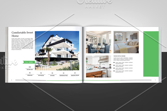 Real Estate Brochure / Catalog V911 in Brochure Templates - product preview 5