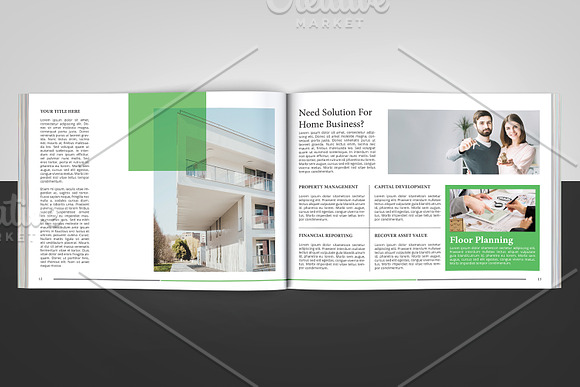 Real Estate Brochure / Catalog V911 in Brochure Templates - product preview 7